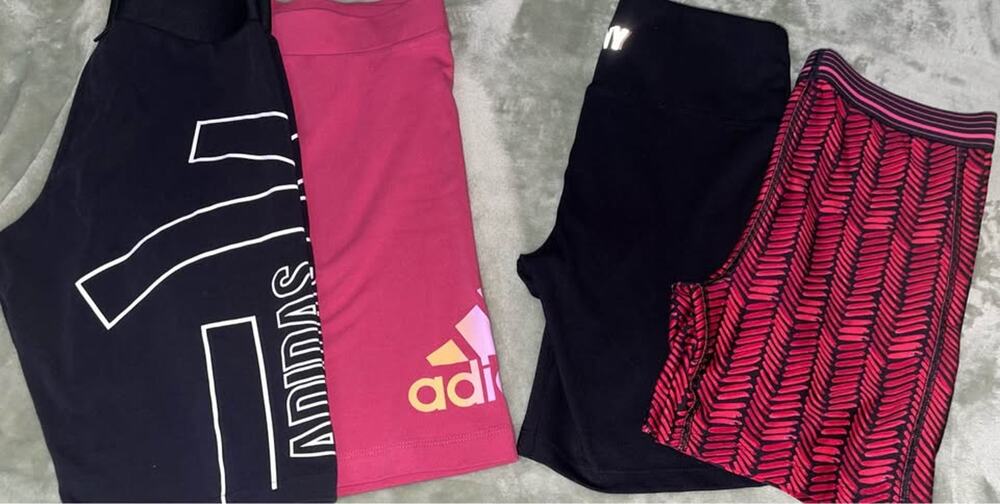 4 athletic shorts size small- Adidas, Under Armour, & DKNY